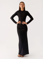 Kamora Maxi Dress - Black