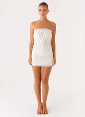 Alina Mini Dress - Ivory