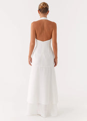 Turu Maxi Dress - White