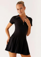 Alondra Mini Dress - Black