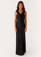Arya Maxi Dress - Black