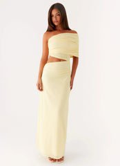 Gillian Maxi Dress - Yellow