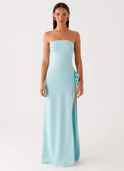 Fenway Strapless Maxi Dress - Mint