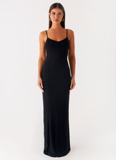 Serene Escape Maxi Dress - Black