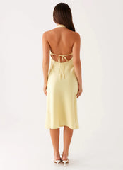 Davies Midi Dress - Yellow