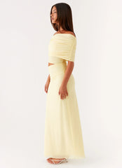 Gillian Maxi Dress - Yellow