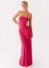 Anetta Maxi Dress - Fuchsia