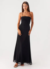 Peggy Maxi Dress - Black
