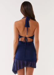 Raphaela Mini Dress - Navy