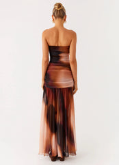 Savaya Maxi Dress - Black Gradient