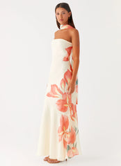 Under The Pagoda Maxi Dress - Siena Floral