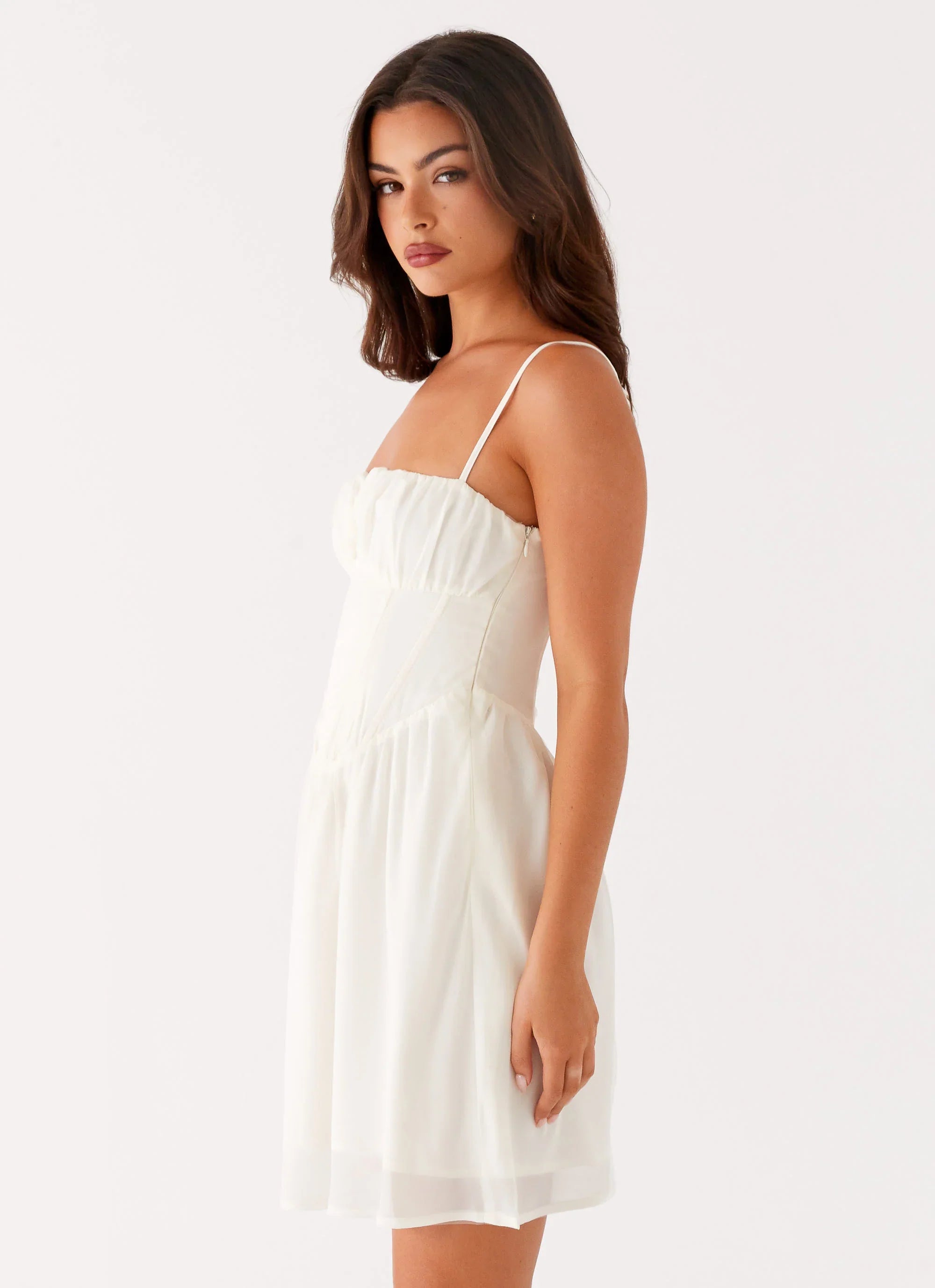 Harmony Mini Dress - Ivory