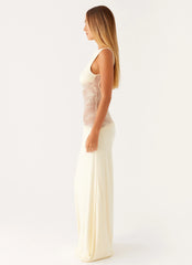 Lucinda Maxi Dress - Yellow
