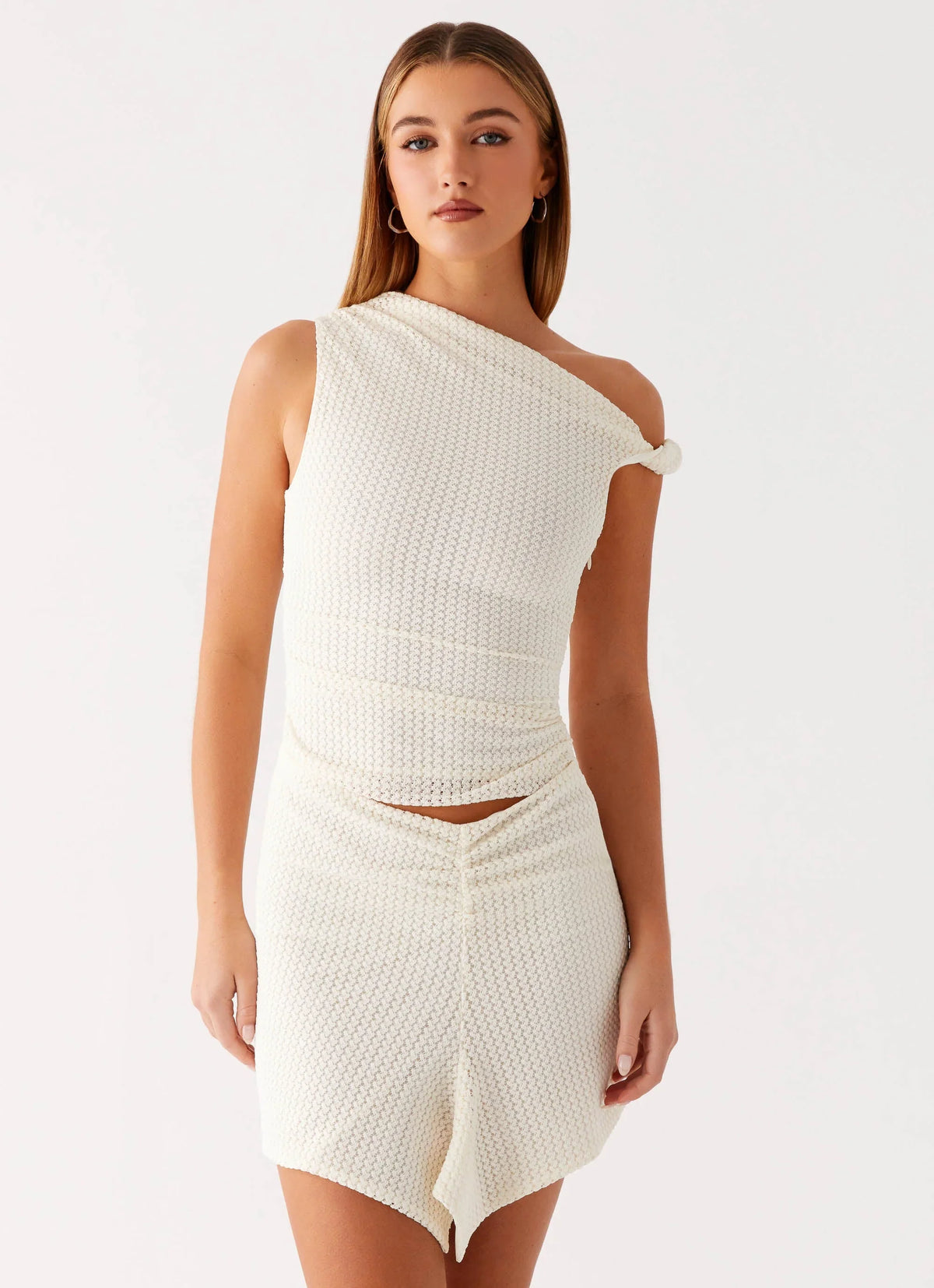 Alina Mini Dress - Ivory
