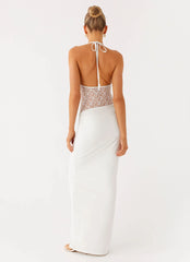 Enchant Lace Maxi Dress - Ivory