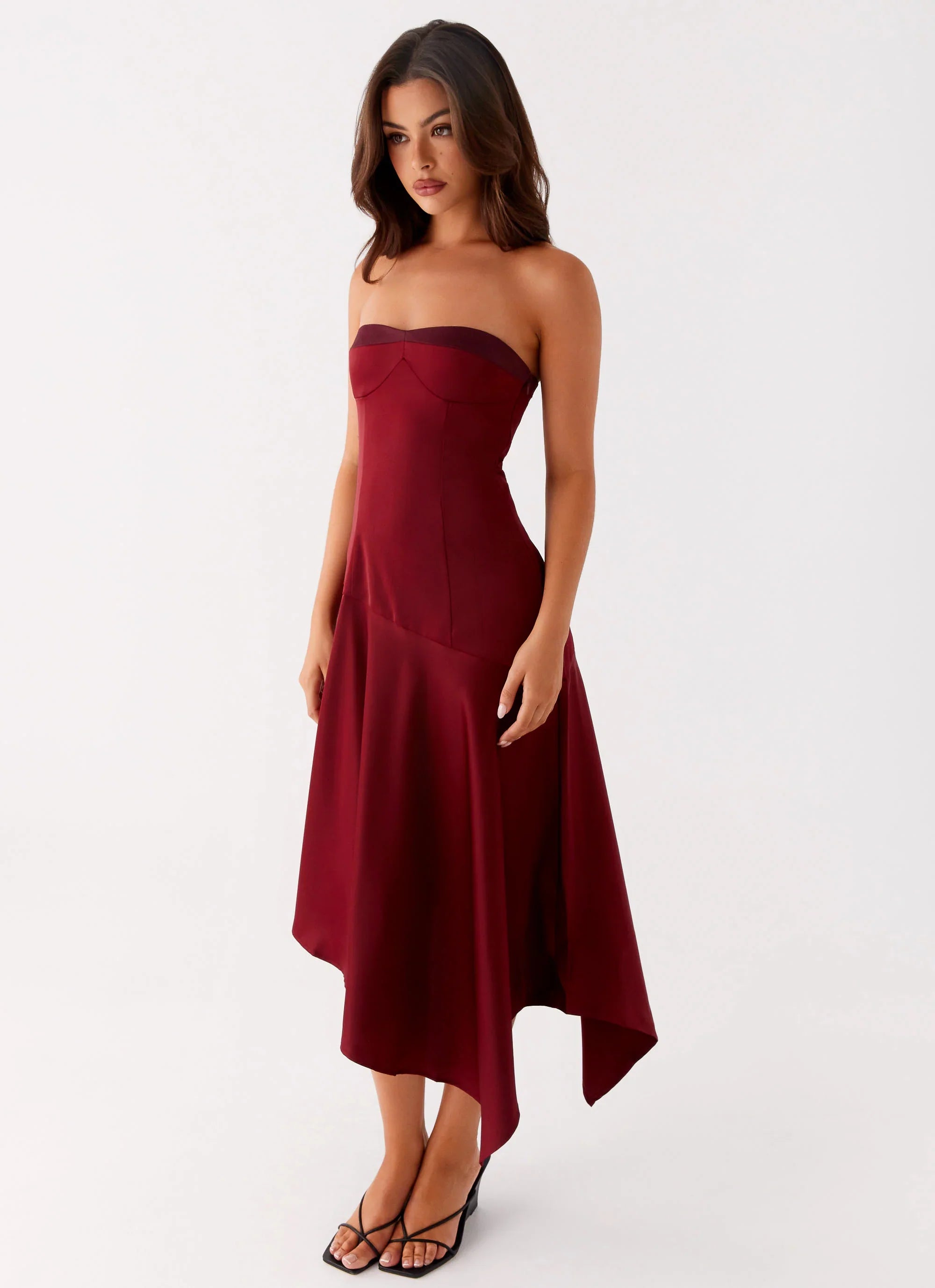 Matisse Midi Dress - Red