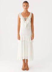 Celie Midi Dress - Ivory