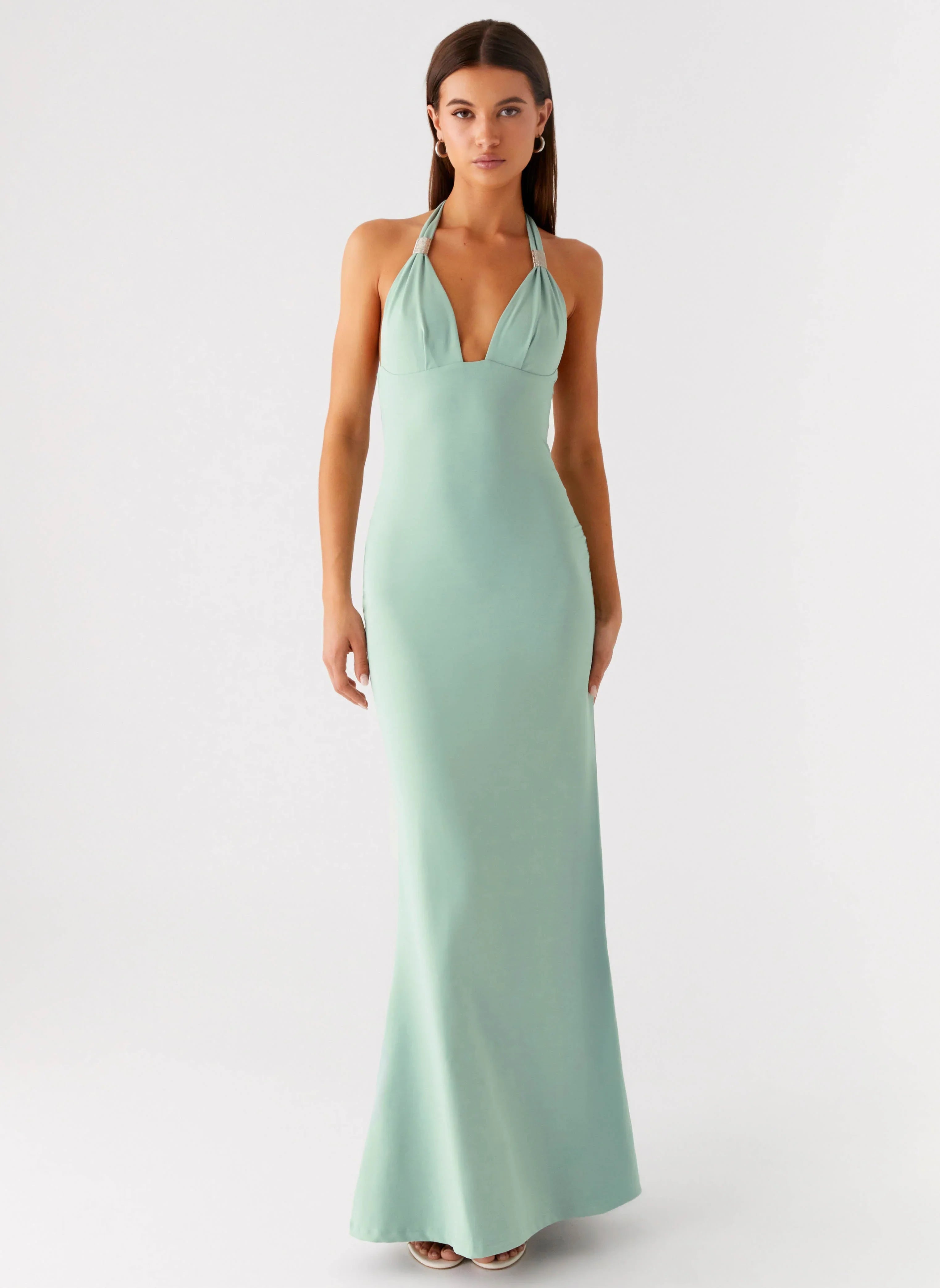 Fern Valley Maxi Dress - Sage