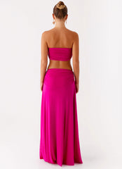 Carlene Maxi Dress - Fuchsia