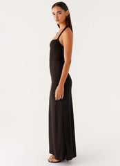 Selene Maxi Dress - Black