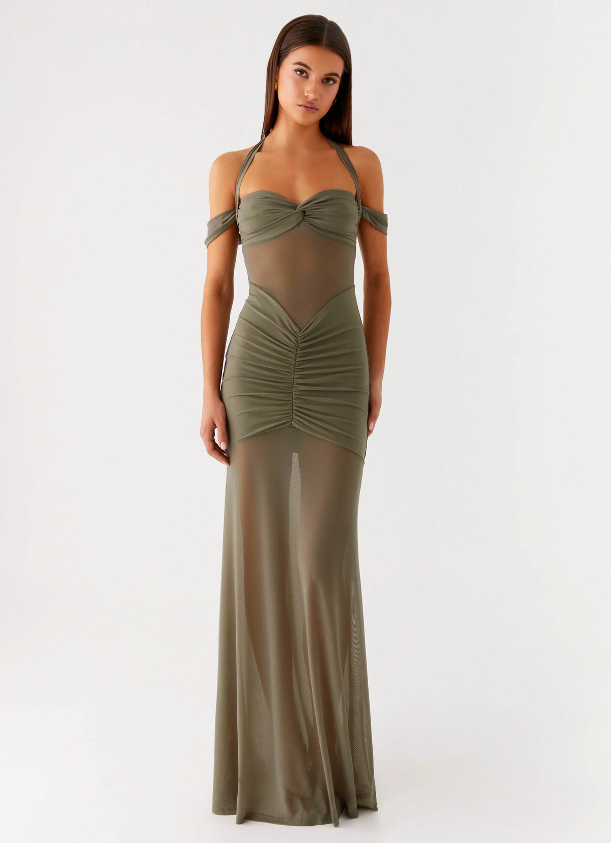 Ivy Lane Maxi Dress - Olive