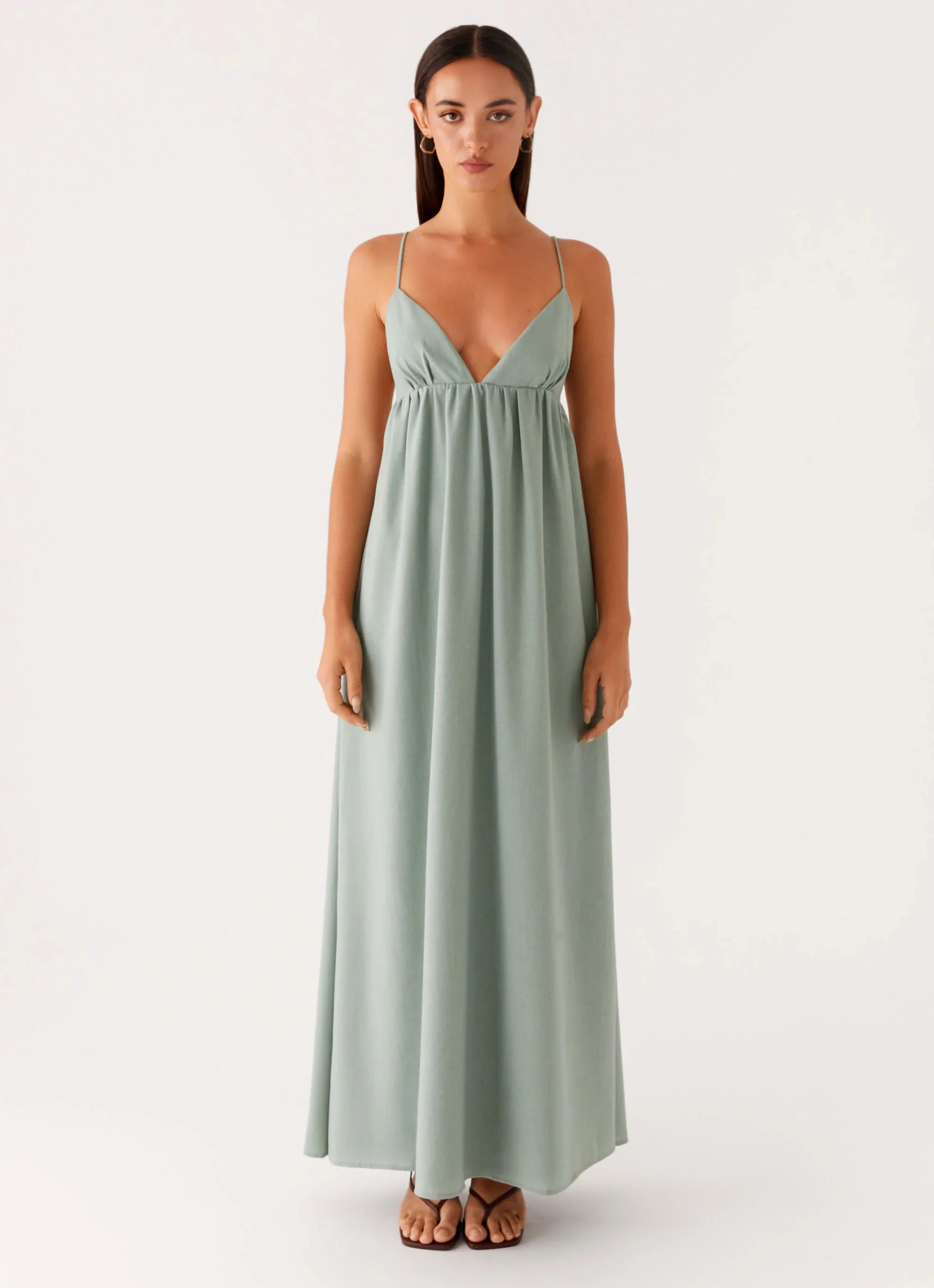 Greer Maxi Dress - Sage