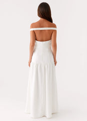 Basel Maxi Dress - White