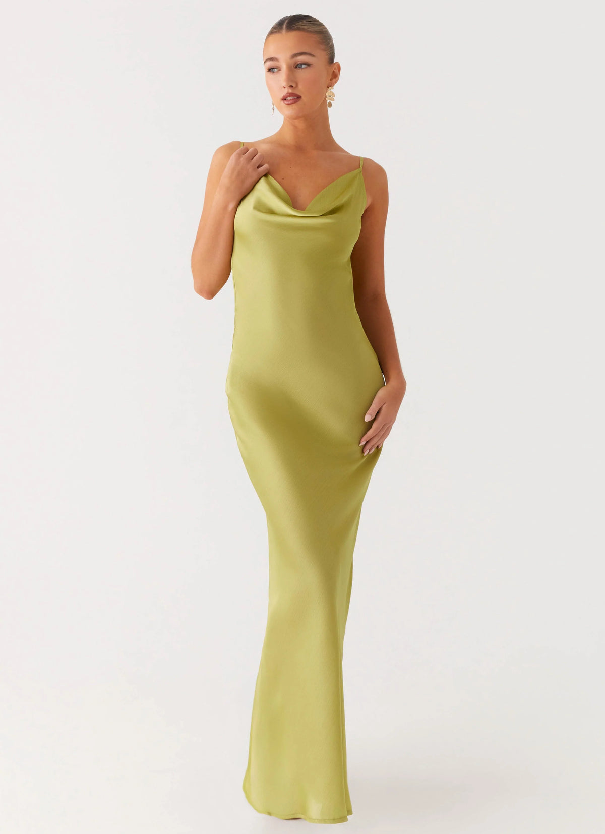 Jade Escape Maxi Dress - Lime