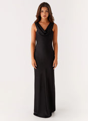 Arya Maxi Dress - Black