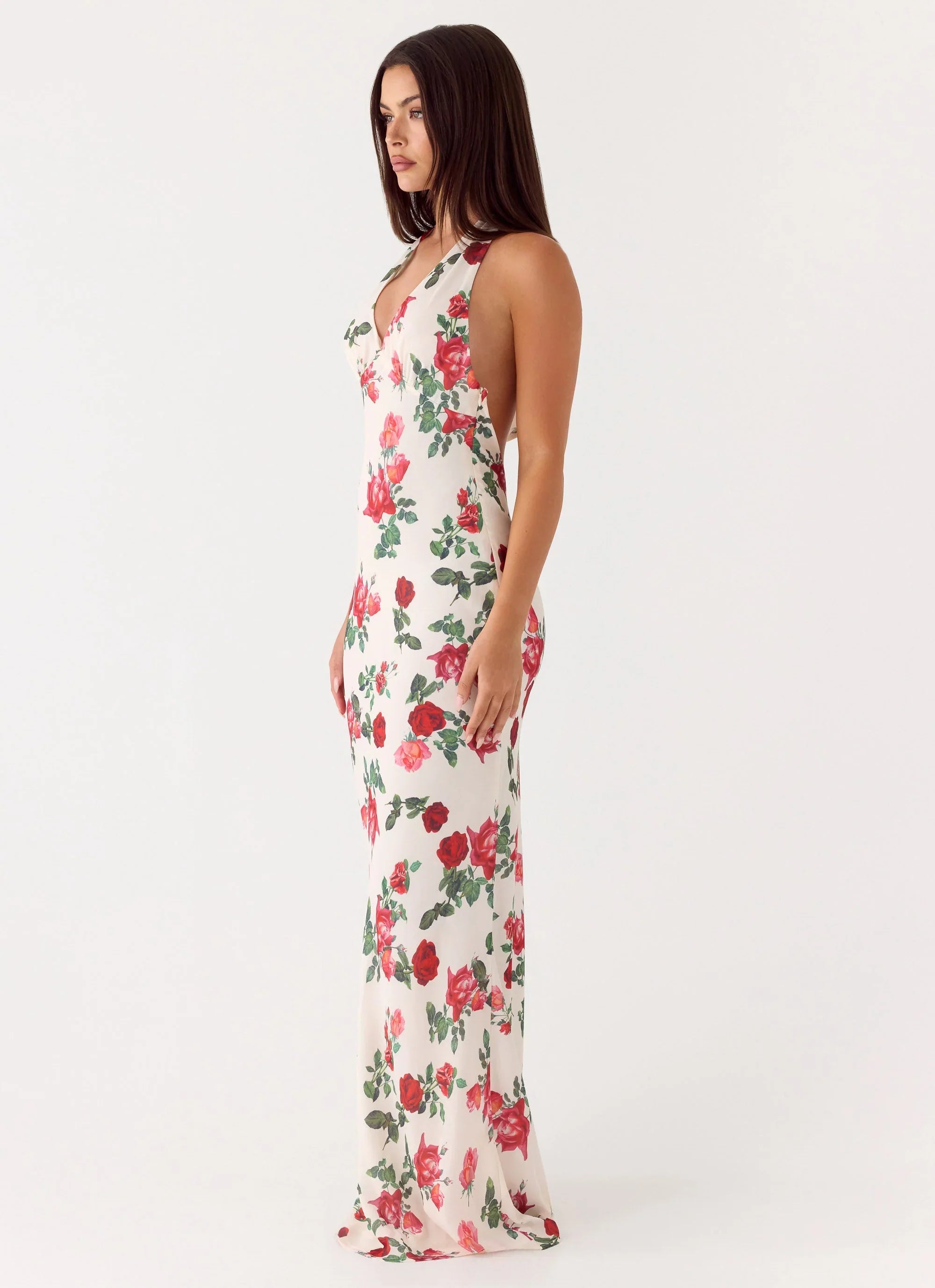 Maryk Maxi Dress - Ivory Bloom