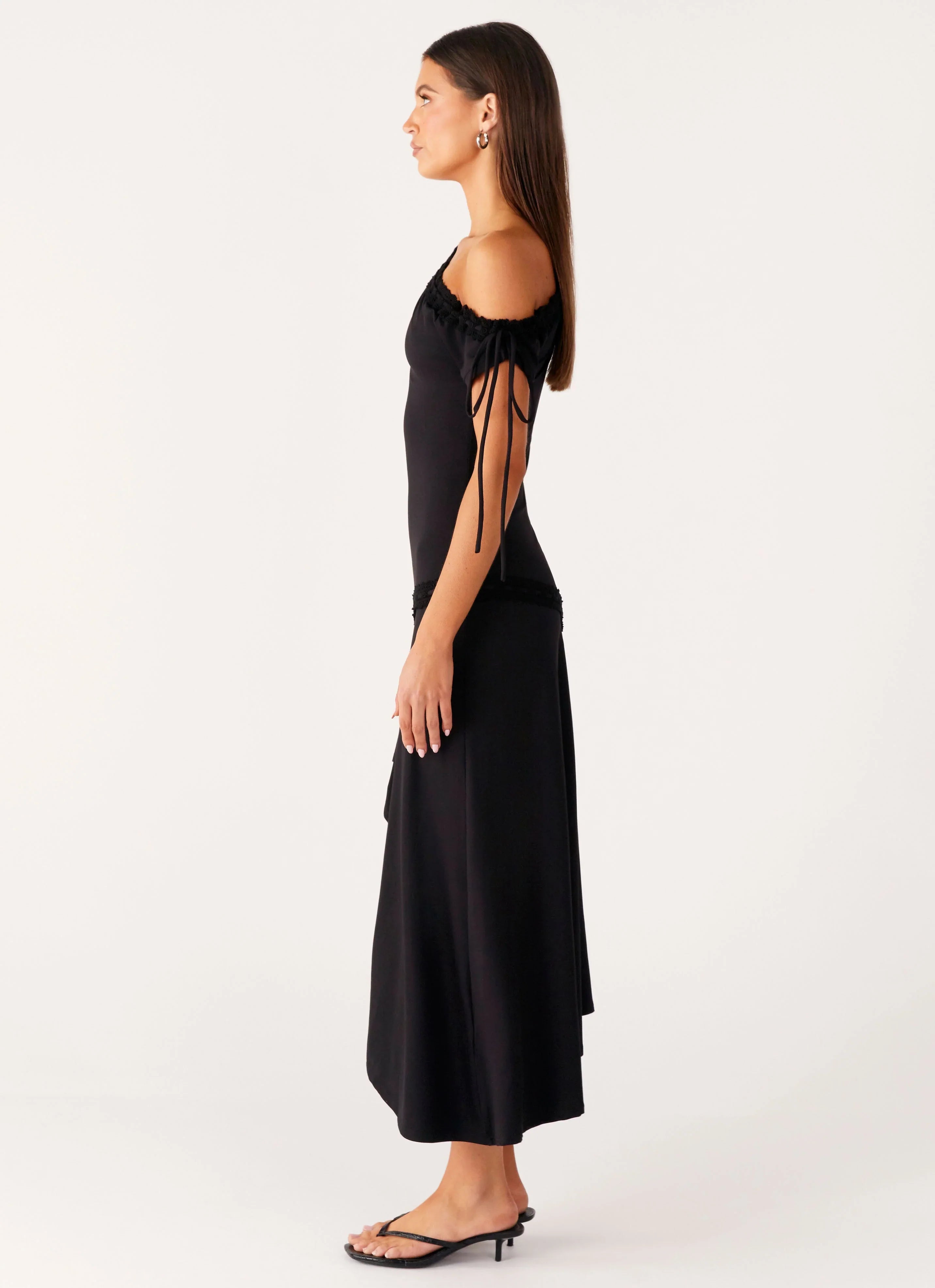 Downtown Midi Dress - Black