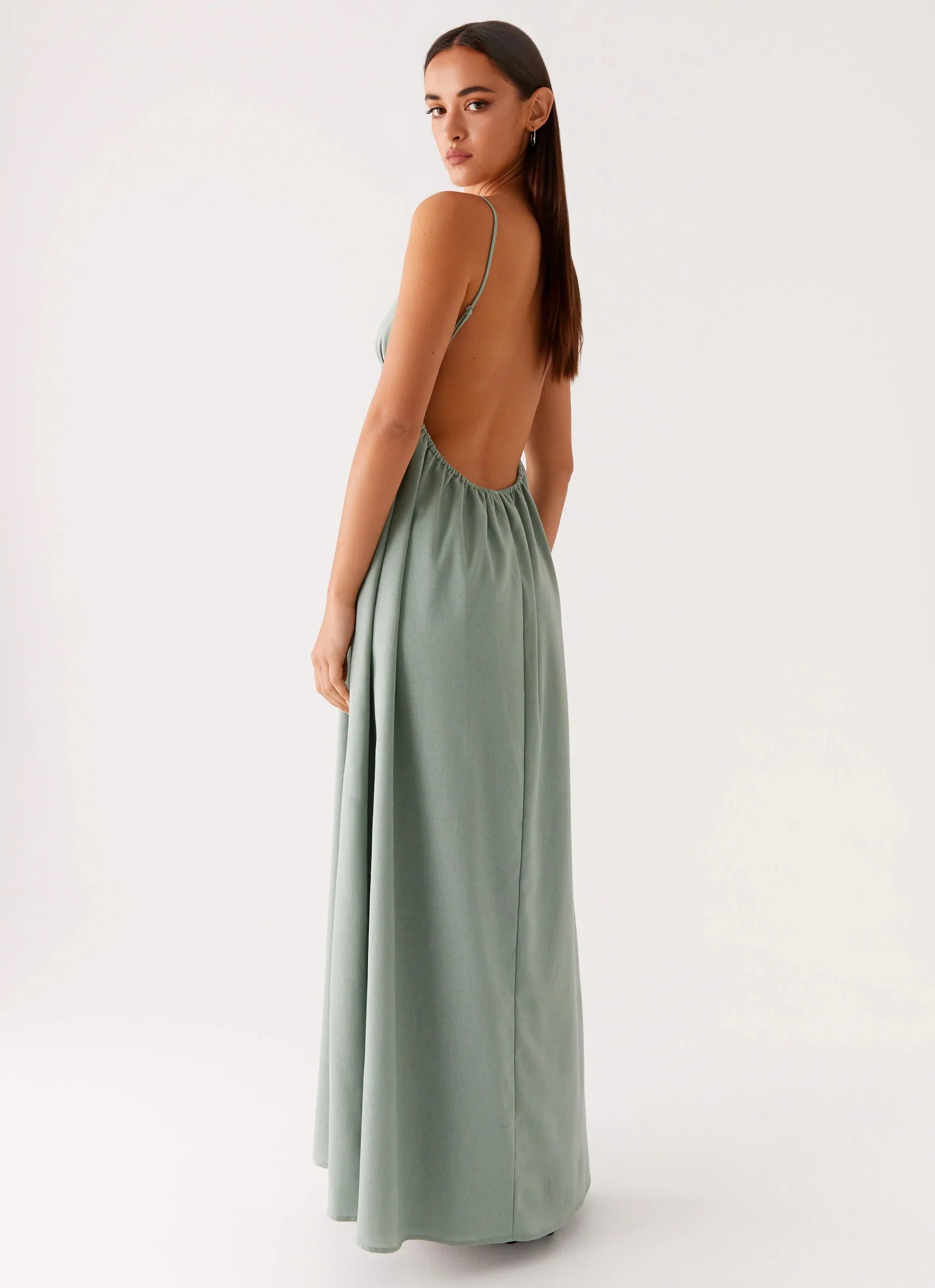 Greer Maxi Dress - Sage