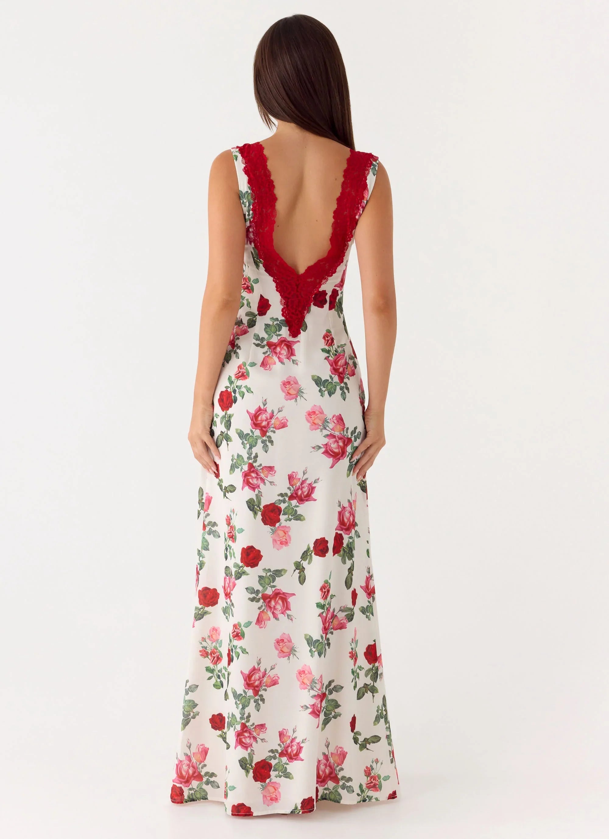 Aoifie Maxi Dress - Ivory Bloom