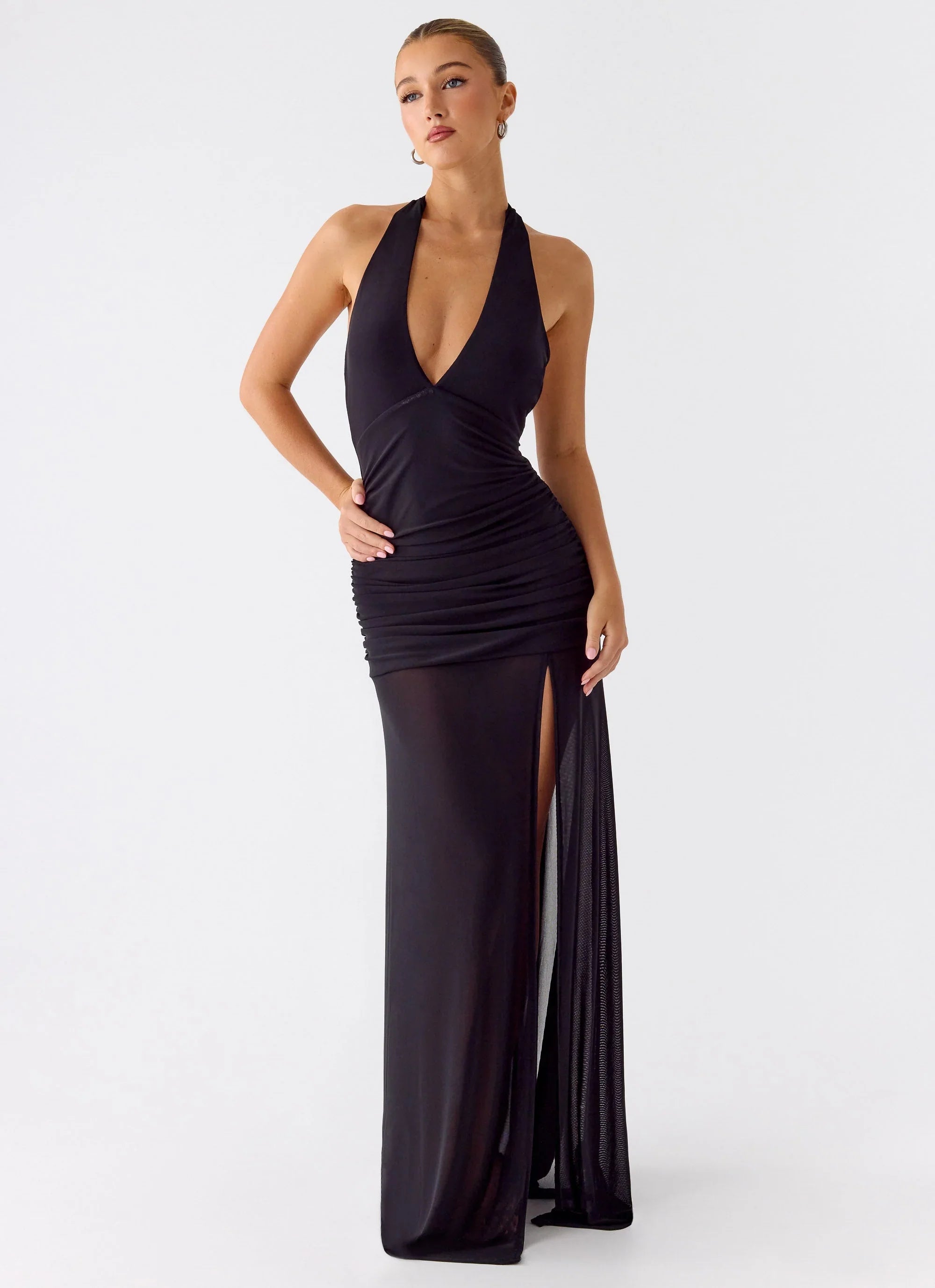Island Muse Maxi Dress - Black