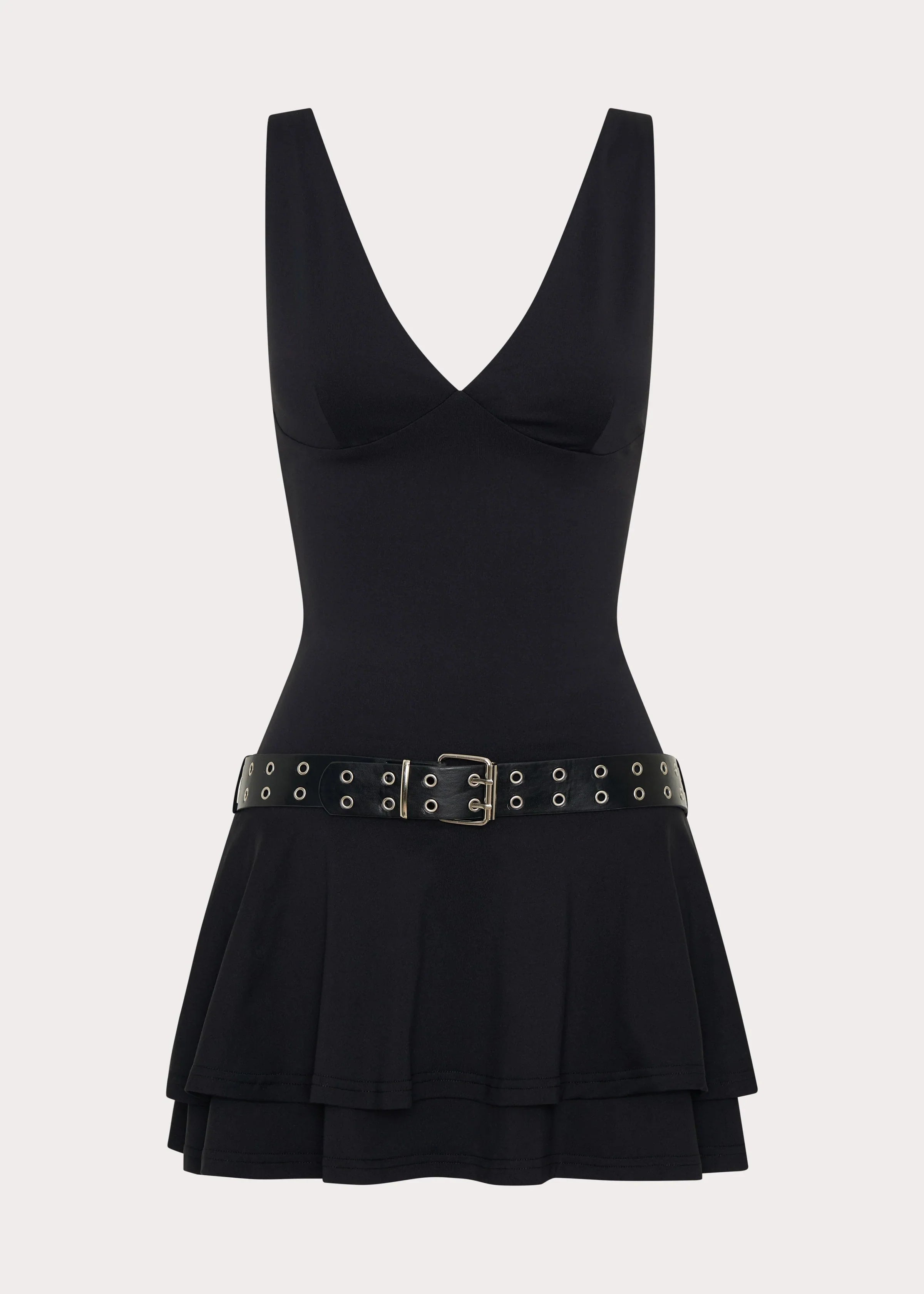Gold Coast Mini Dress - Black