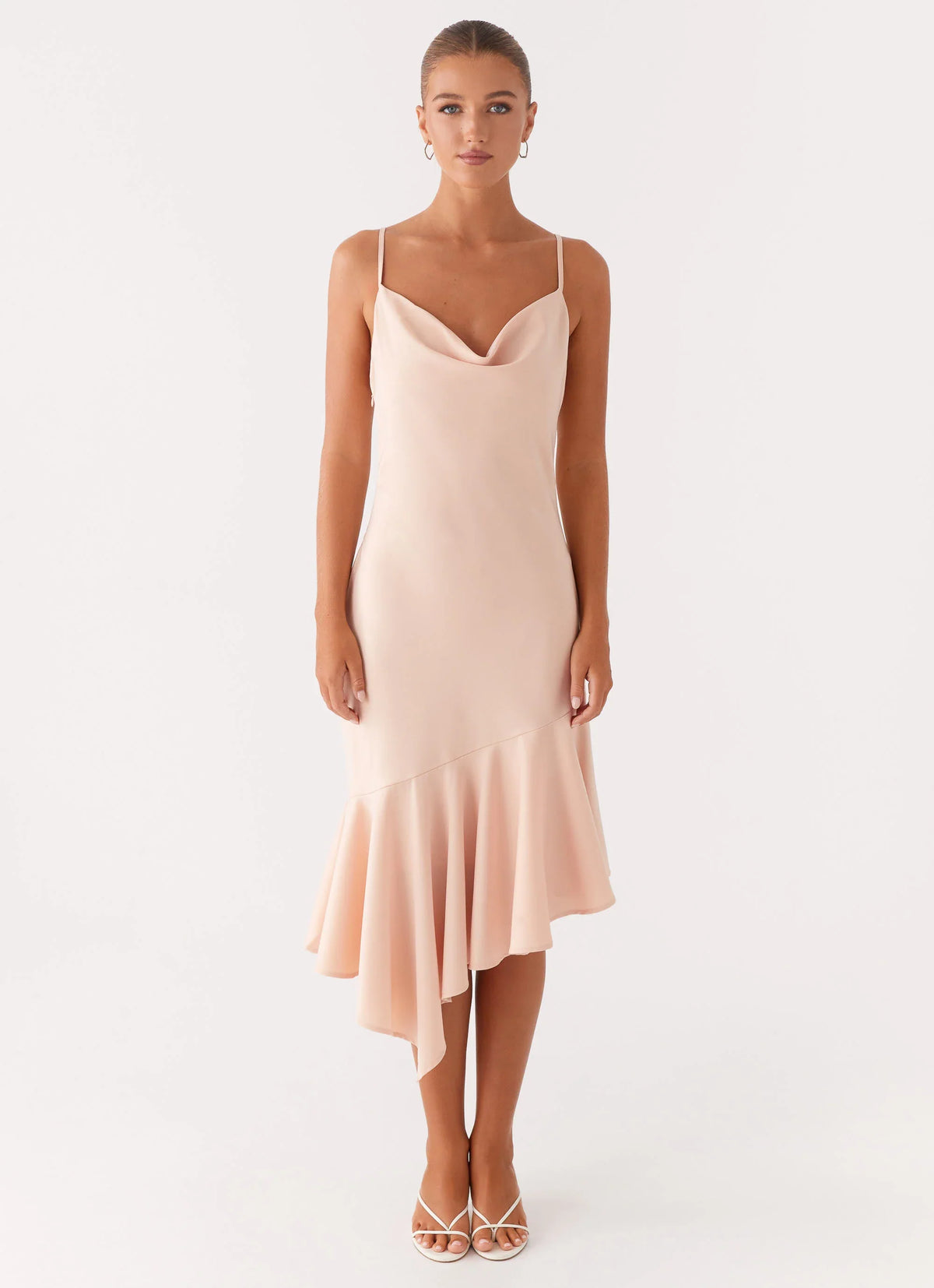 Korby Midi Dress - Pink