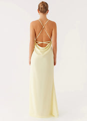 First Class Maxi Dress - Yellow