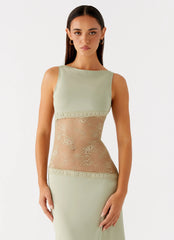 Lucinda Maxi Dress - Sage