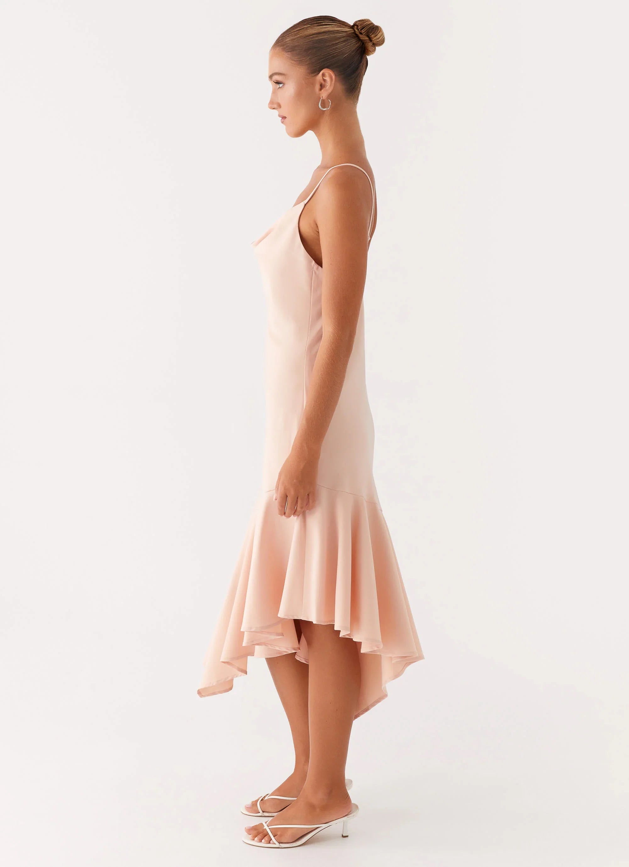 Korby Midi Dress - Pink