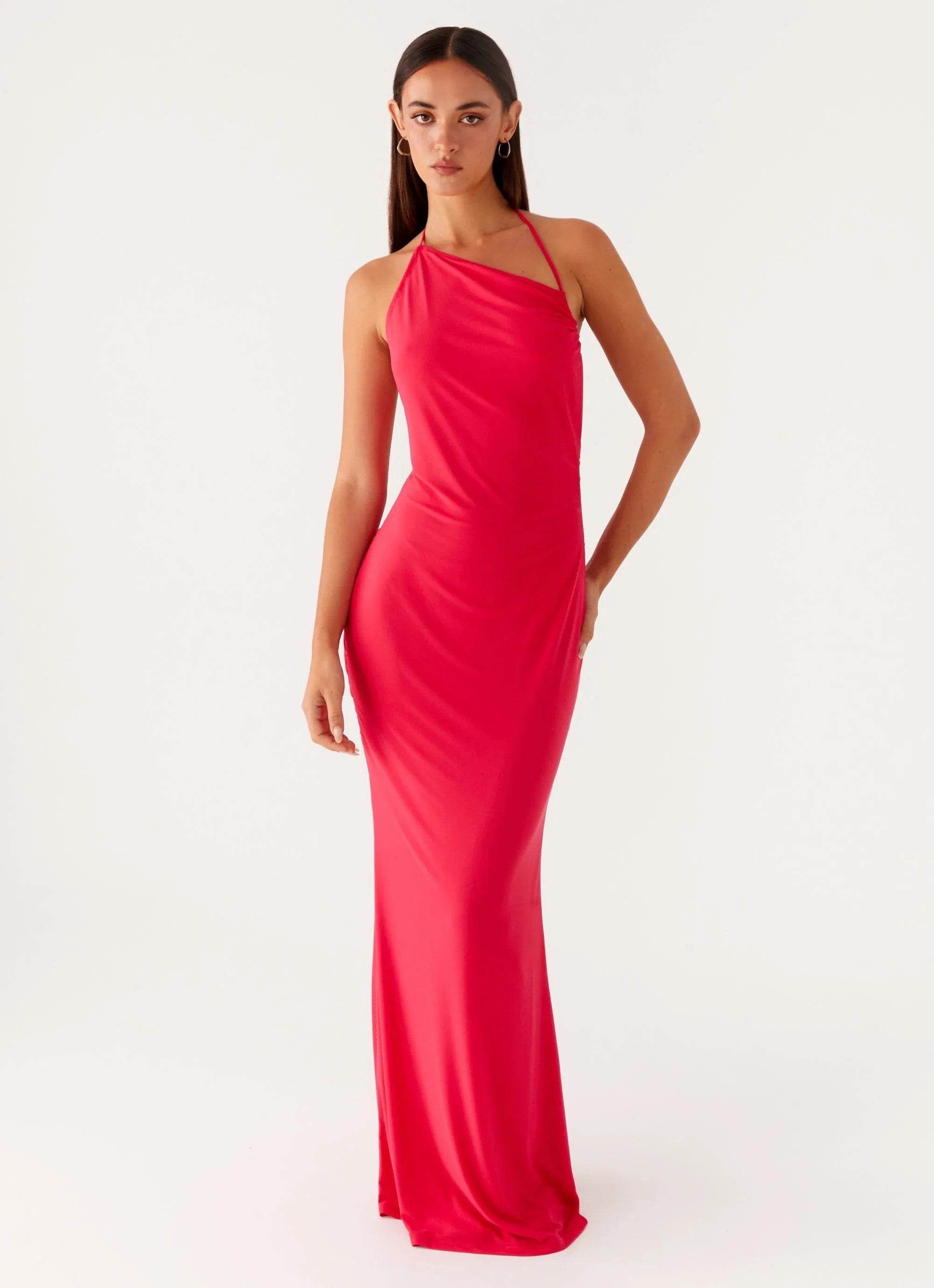Amari Maxi Dress - Raspberry