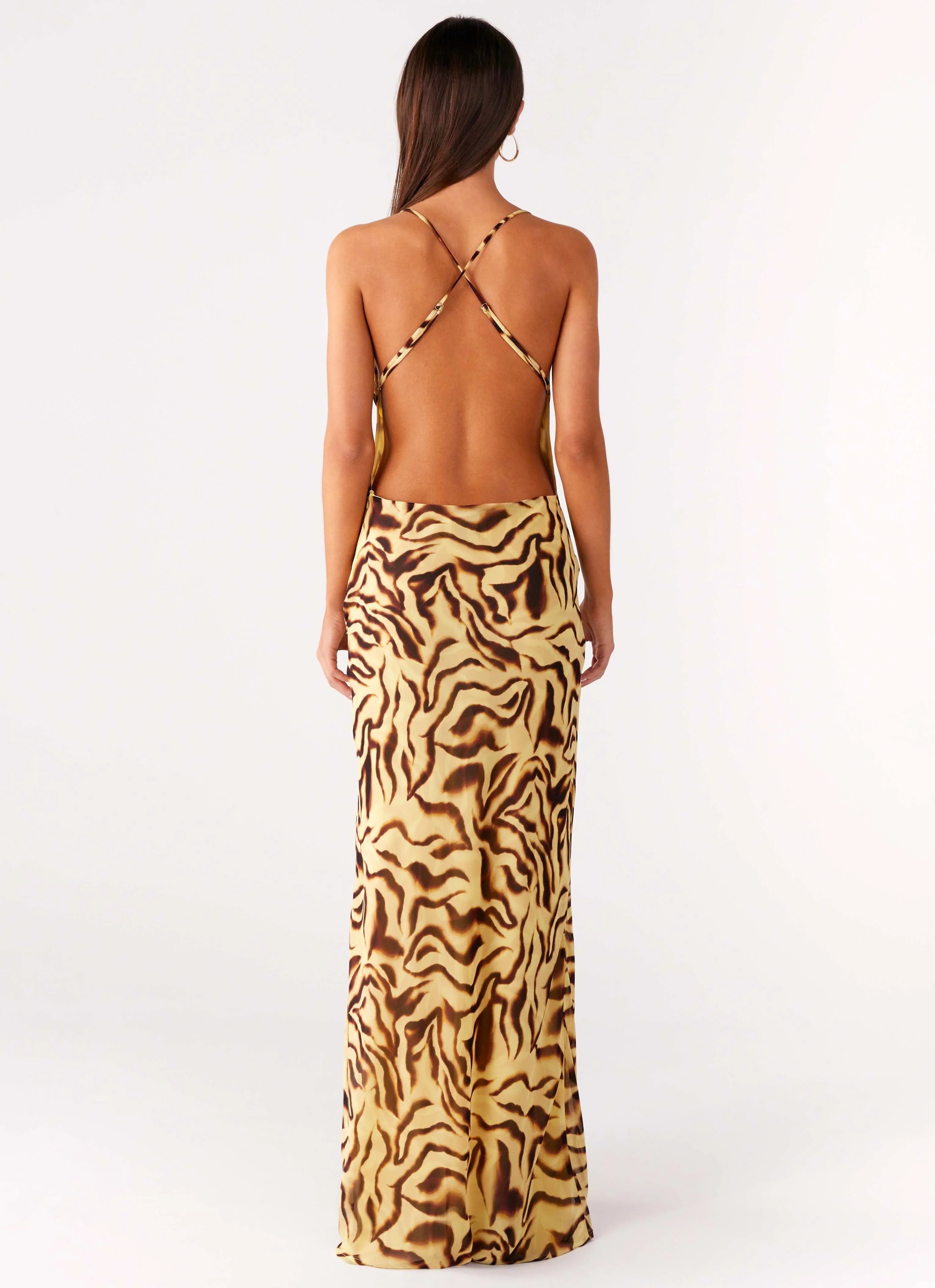 Viva Lune Maxi Dress - Laguna Print