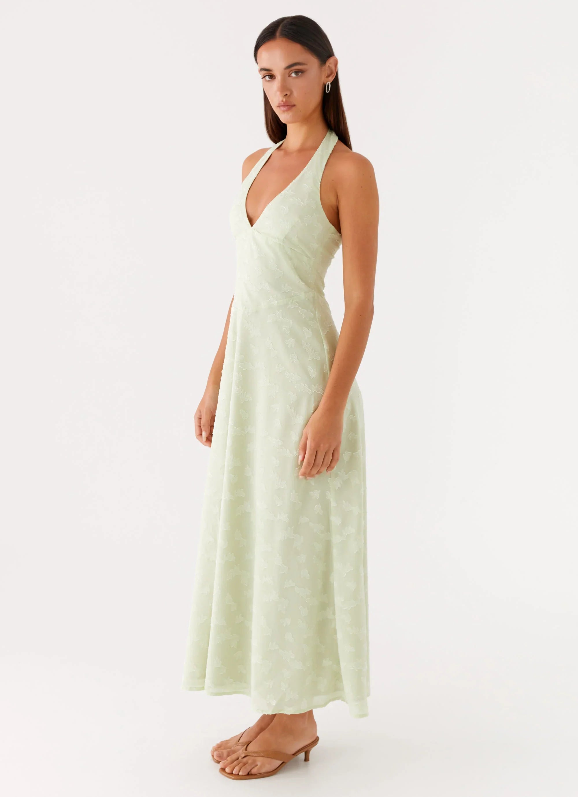 Francesca Midi Dress - Sage