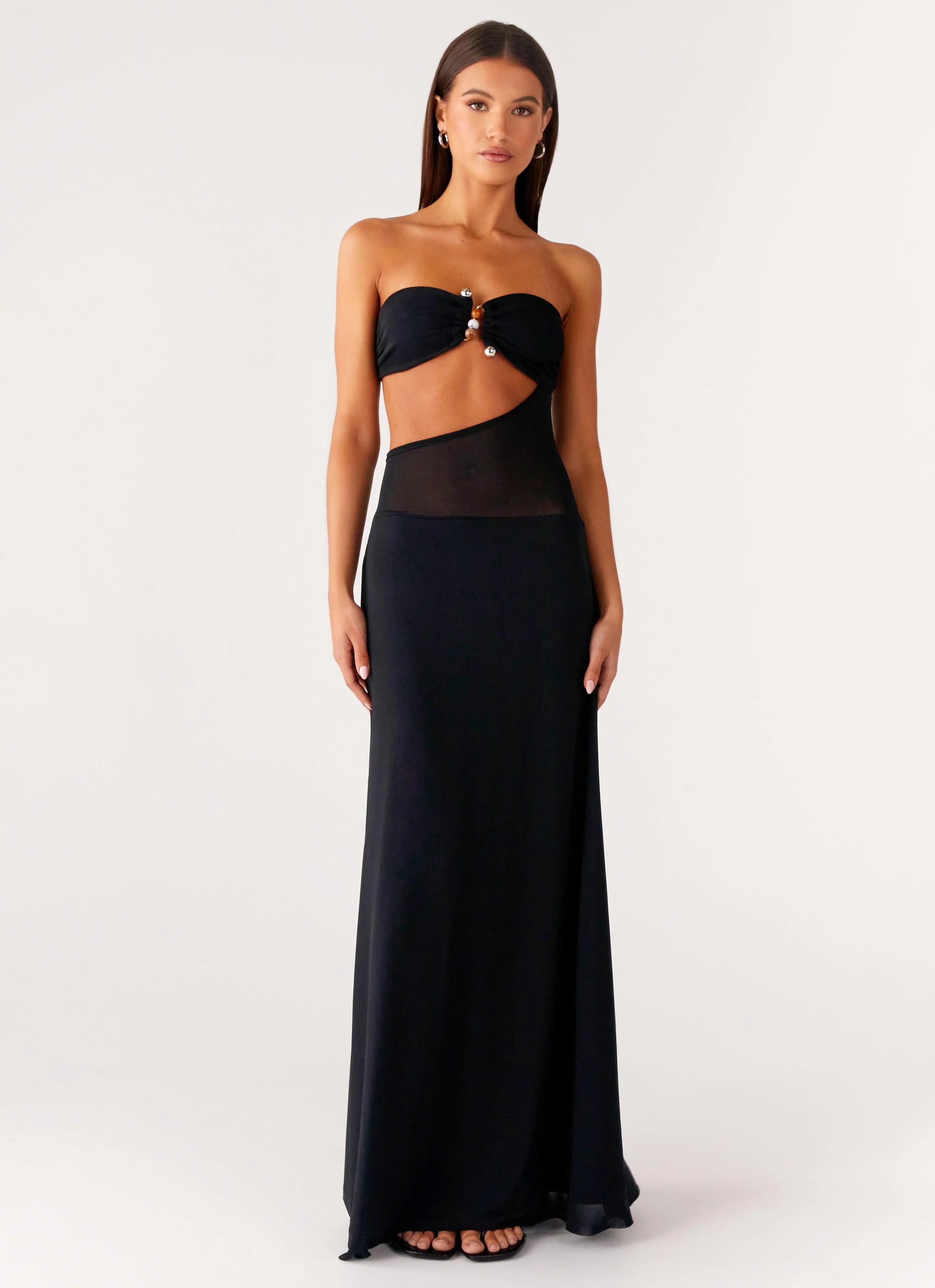 No Apologies Maxi Dress - Black