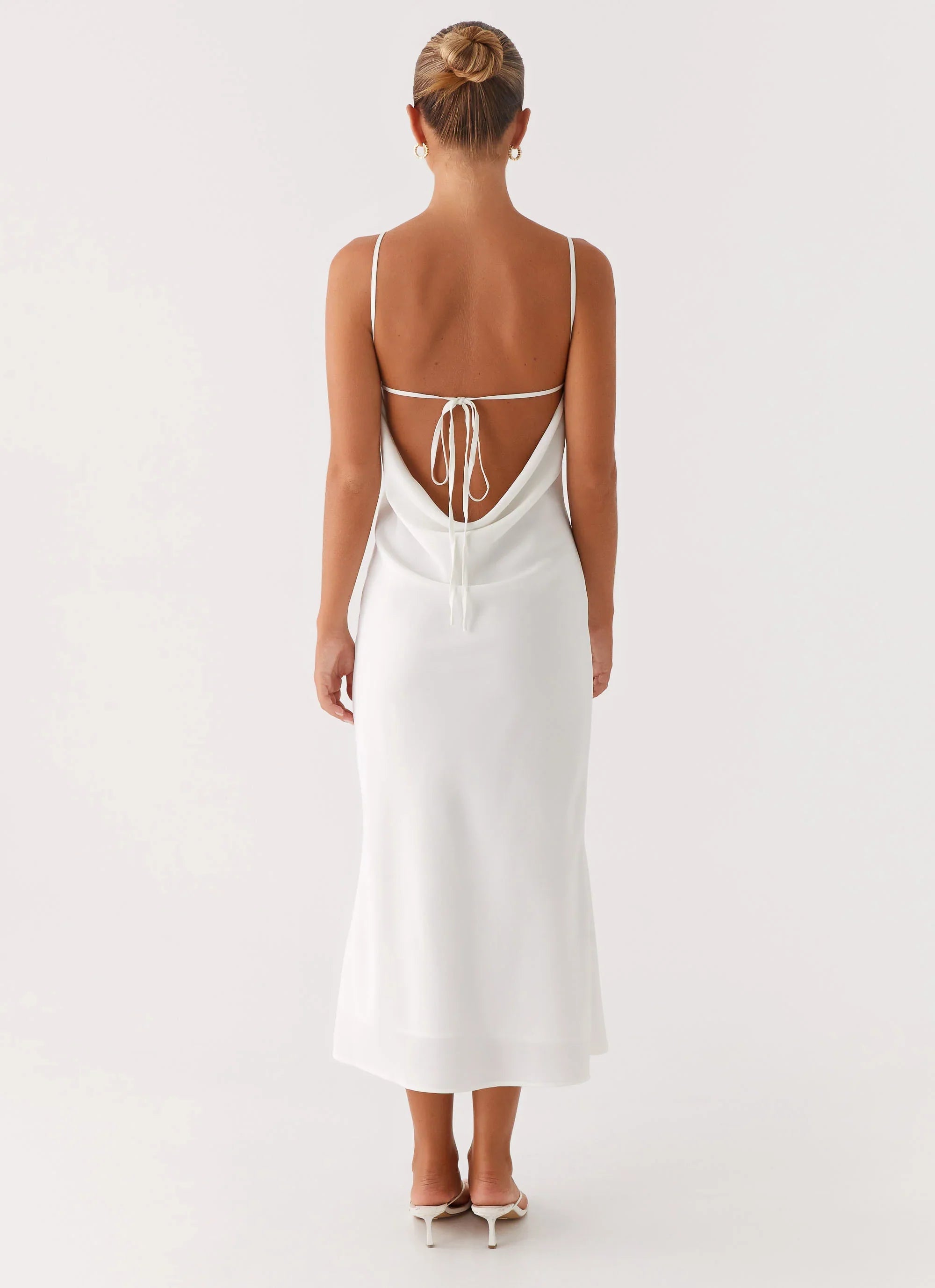 Bentley Midi Dress - White