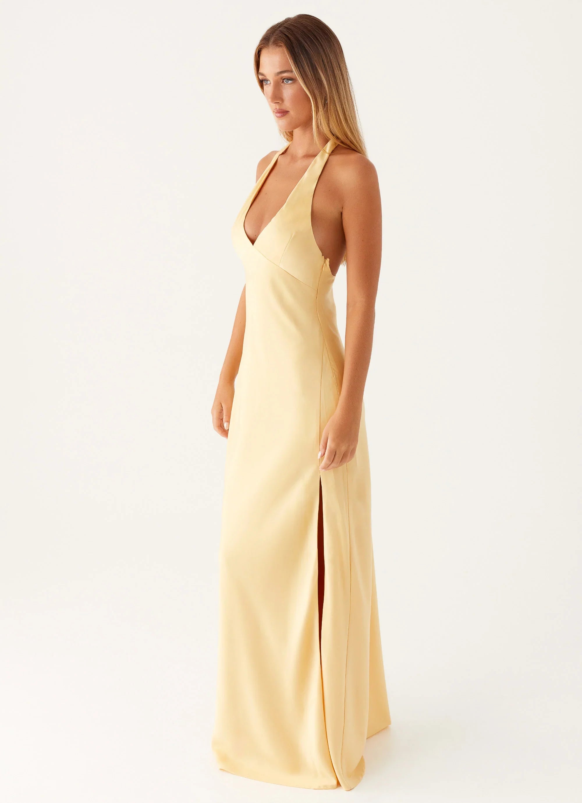 Angie Maxi Dress - Yellow
