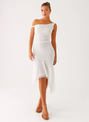 Huntah Midi Dress - Ivory