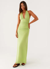 Kerrie Maxi Dress - Lime