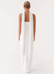 Libra Maxi Dress - White