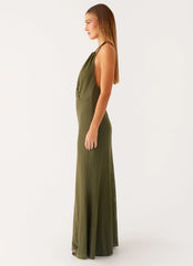 Thora Maxi Dress - Olive