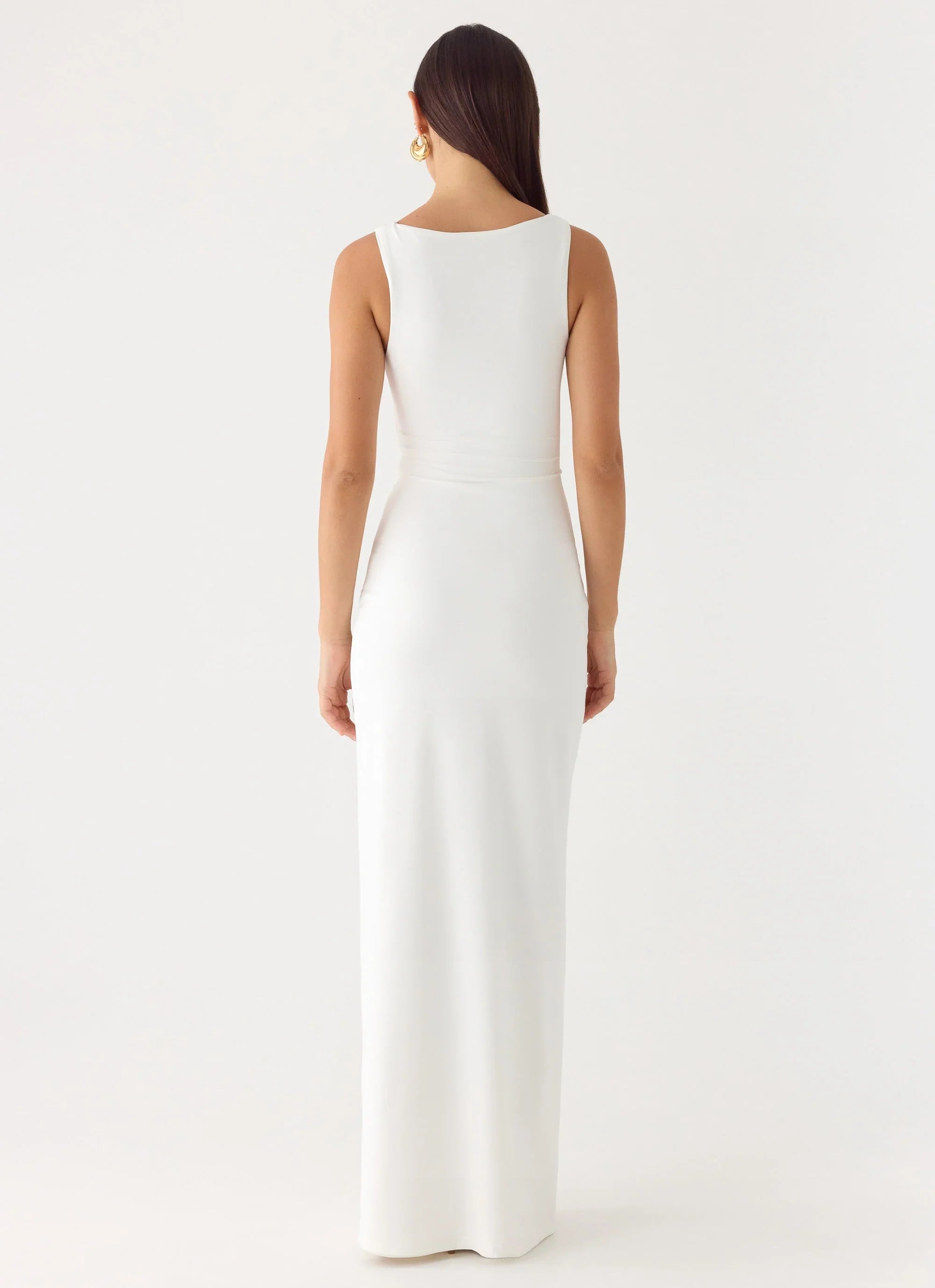 Nerine Maxi Dress - White